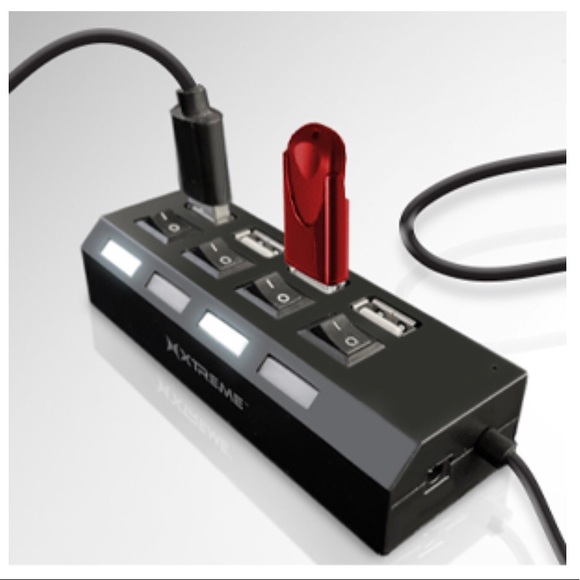 4-Port Type-C Hub USB Xtreme Tech - Picture 2 of 6